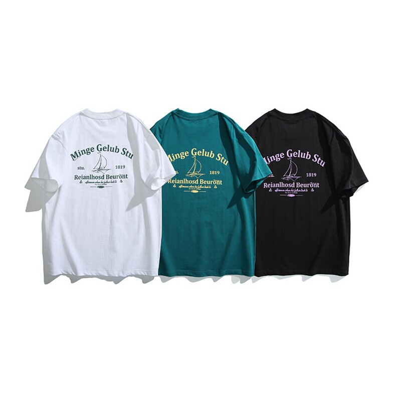 2025夏季新款潮牌日系男装T恤T1000，男装T恤，电商A101（原外27）