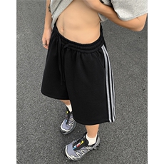 男士华棉针织三条杠运动短裤A367DK55P35控58，男装牛仔裤，电商A367