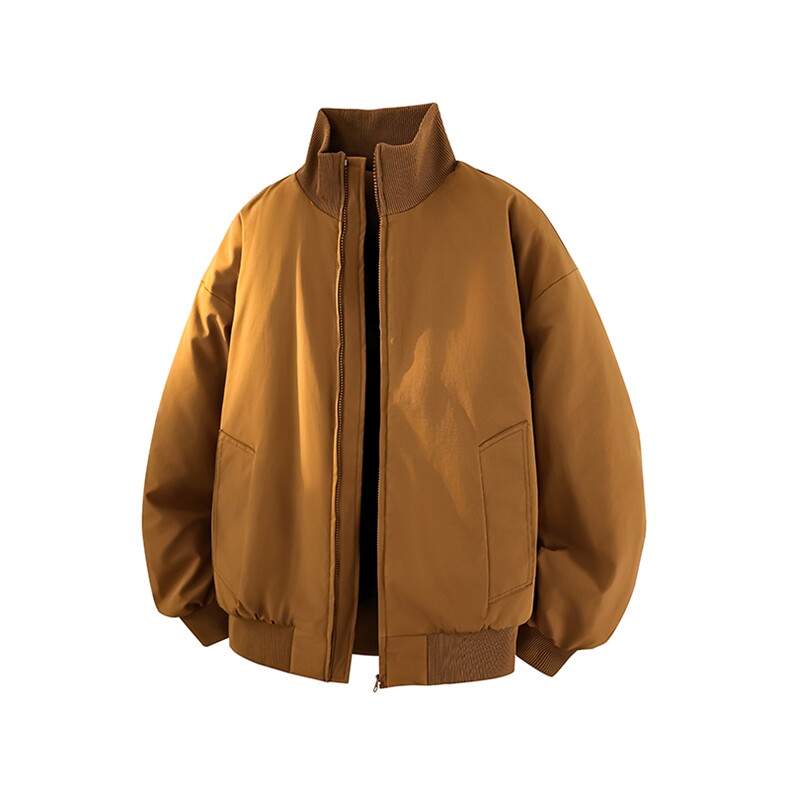 跑量！美式立领飞行员防水棉服男加厚保暖宽松棉衣25XM88260特P48,男装棉衣,电商A042