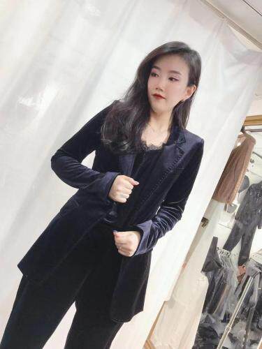 丝绒外套，其它，完美比例