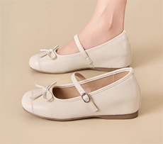 2025年秋季包头玛丽珍女鞋新款内增高浅口单鞋复古休闲时尚百搭，女鞋凉鞋，泰合衣坊