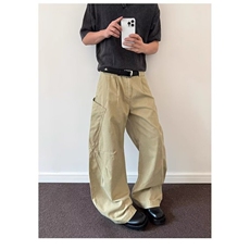 美式复古弯刀工装裤男女宽松直筒痞帅休闲裤GA42-P62，男装工装外套，星座208-5
