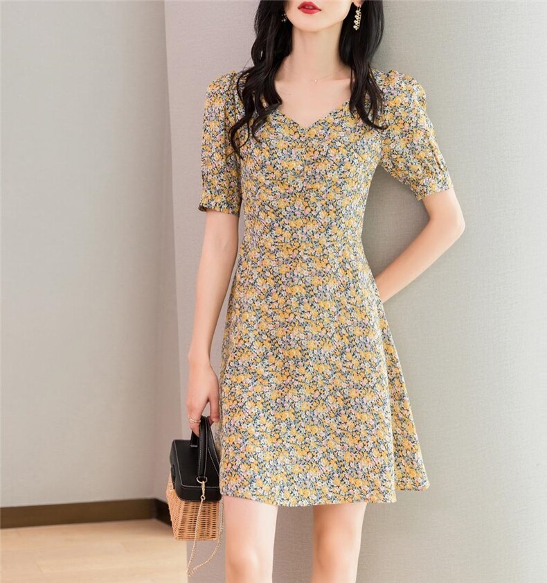 夏季新款连衣裙，女装连衣裙，那茉