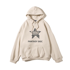 白底23新款秋季时尚百搭字母印花复古宽松套头卫衣W373P40控58，男装卫衣，电商A247-1