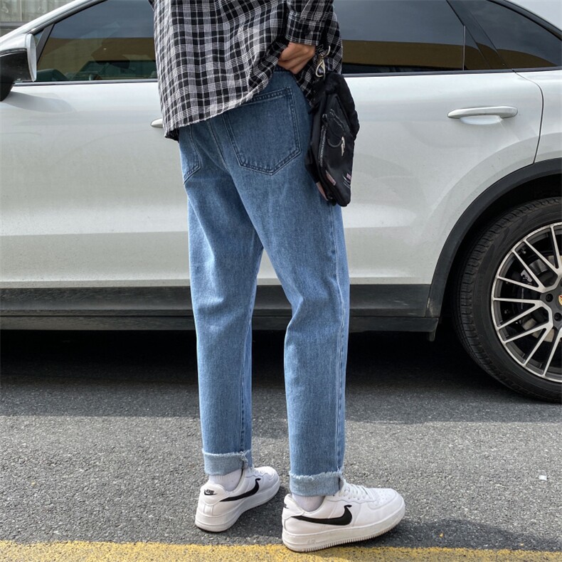 新款春季水洗小脚牛仔裤N0704P40,男装牛仔裤,星座1116-2