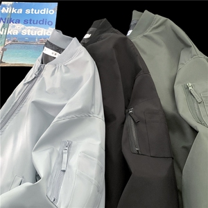 XZ809A/XS21/特P65/控108  25春 美式复古飞行夹克潮棒球服图片