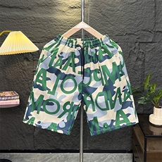 夏季短裤男潮流休闲五分裤宽松沙滩裤速干无差价，男装牛仔裤，星座505-2（原电商A260-1)