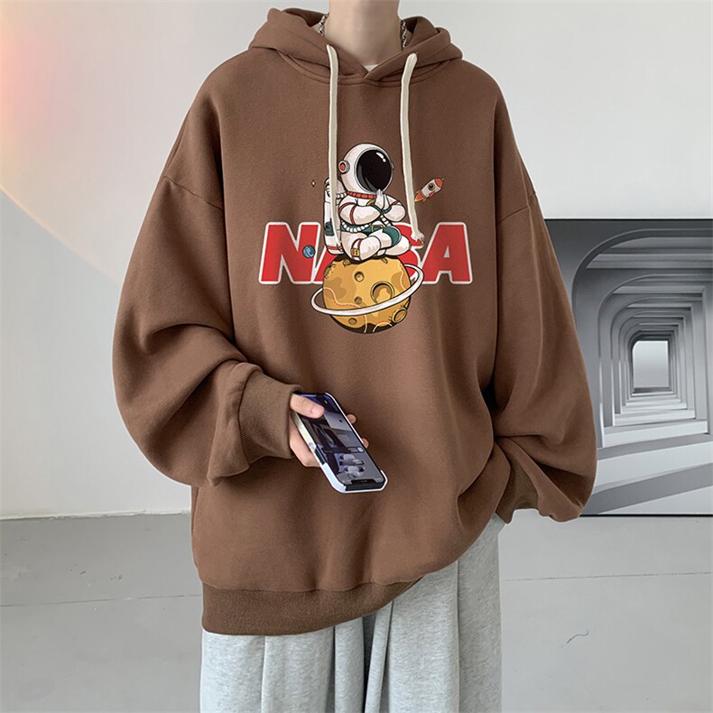 连帽卫衣男大码运动服帽衫外套WY2289-P35加绒款-P40,男装卫衣,电商A040