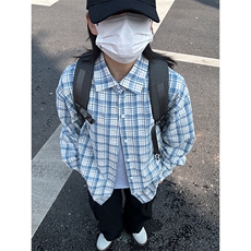 2025春夏新款提花格子长袖衬衫高品质格子衬衫复古外套CS254-P45，男装衬衫，星座301C-5