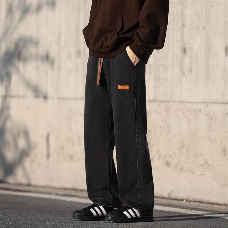 8XL-M特大码牛仔裤男宽松直筒裤子加肥加大码K908P50控68,男装牛仔裤,电商D206-1