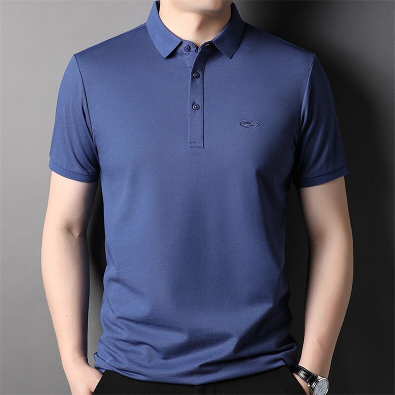 夏季纯棉半袖POLO衫男士短袖T恤时尚上衣翻领t恤衫潮BB/5089-P55,男装T恤,钱塘6003A(原)4033A