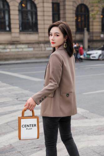 【现货】春装韩版时尚休闲女装小西装，女装西装，雪天使