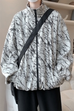 现货JK10069-特批55夏季大码高品质夹克外套宽松情侣上衣，男装夹克，电商A059