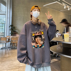 特P25控48秋冬新款男士圆领卫衣宽松休闲日常百搭上衣WQ2445，男装卫衣，电商B370