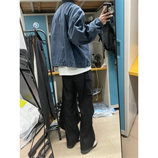 底特律工装夹克短款古着美式复古潮牌cleanfit外套男春秋P11-P85，男装夹克，星座1007（原301D）
