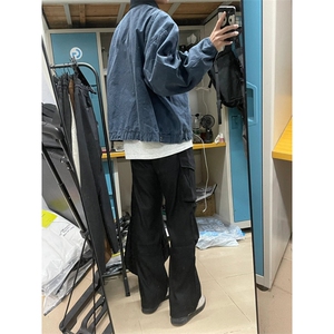 底特律工装夹克短款古着美式复古潮牌cleanfit外套男春秋P11-P85图片