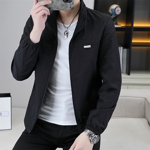 夏季新款轻薄冰丝纯色立领时尚休闲防晒服 XZ1304-2-8362-P65图片