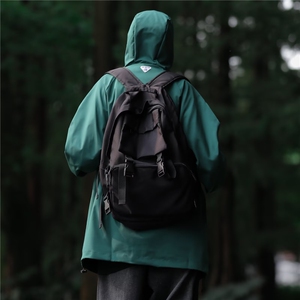 冲锋衣外套男春秋季户外防风防水登山服高街痞帅潮牌宽松连帽夹克图片