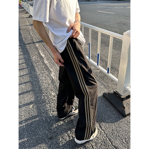 大量现货 美式速干长裤夏季薄款高街直筒宽松休闲裤DY5036-特P35图片