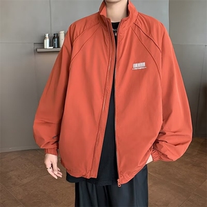 春秋款2024新款立领休闲夹克潮流百搭男装秋上衣学生外套8177/P58图片