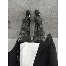 男直筒休闲加绒直筒迷彩裤NA671-P52，男装卫衣，星座208-5