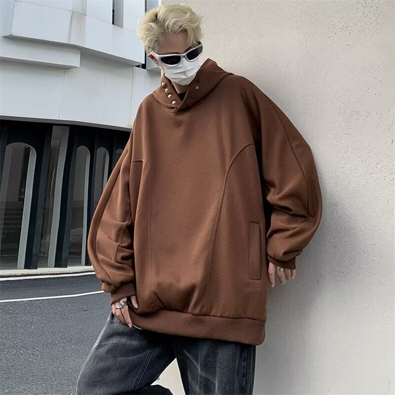 慵懒简约新款时尚青少年潮流ins连帽卫衣男套头外套男秋季Q44/P55,女装短外套,星座506