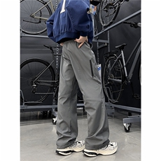 工装多口袋拉链冲锋裤现货抖音可送样A061-AX00737-特P30，男装休闲裤，电商A061