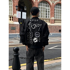 正品潮牌秋冬刺绿色飞行员棒球服男女修身棉衣夹克外套JT125，男装夹克，星座1116A（原606A-3）