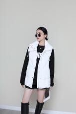 冬季新款百搭基础双领马甲，女装马甲，QIANCHEN 谦晨