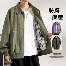 大码休闲翻领夹克外套8575-P85控159大码元，男装夹克，星座209