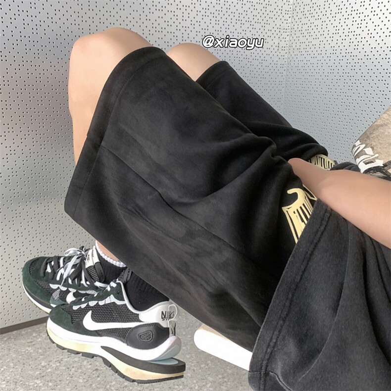 XZ616夏季新款麂皮绒发泡短裤休闲裤TY849P45控55,男装牛仔裤,星座512A（原616）