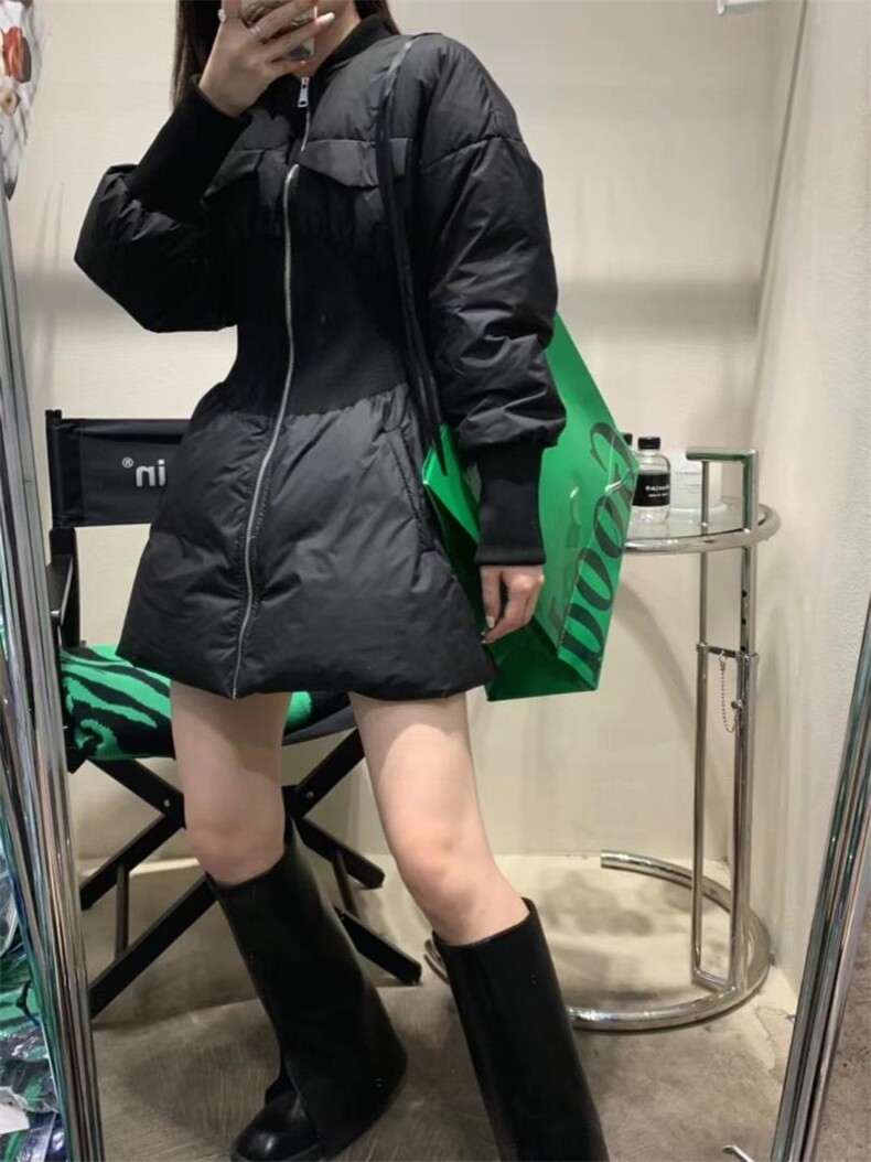 烽腰羽绒服，女装羽绒服，Queena PHoebe