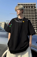 240g美式重磅短袖T恤FSDX284M-5XL特批25无差价控48，男装T恤，电商B219B