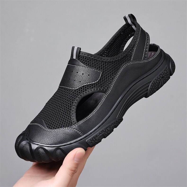 X4878-p135夏季凉鞋驾车鞋舒适休闲凉鞋轻便软底男鞋，男鞋凉鞋，星座1407-3