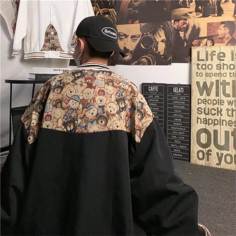 潮流夹克潮男春季棒球领夹克Y508P48,男装夹克,星座1116-2