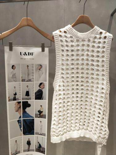 镂空马甲，女装马夹，UDF