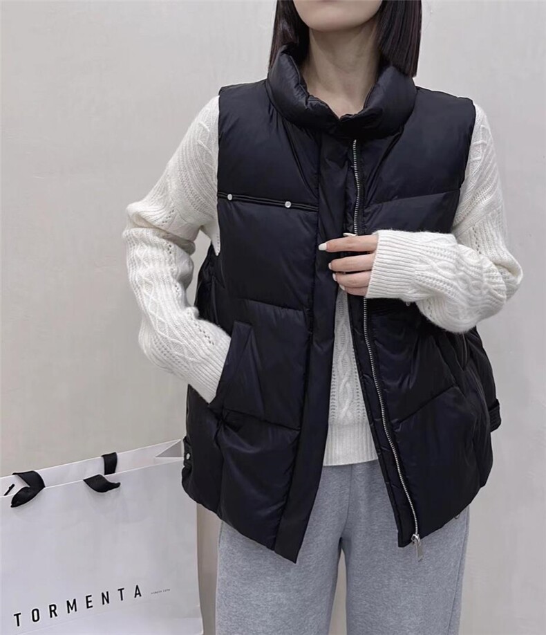 羽绒马甲，女装马甲，卡薇尔