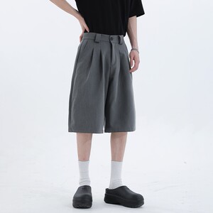 特P48无差价 新款夏季潮流百搭时尚休闲短裤-HK7757 无影墙图片