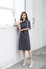 超立体修身连衣裙，女装连衣裙，艾妮莉