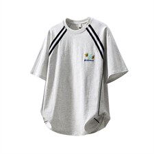 1腊肠狗刺绣美式凉感速干棉大码M-5XL短袖T恤DX78019P35控58，男装T恤，星座226-2