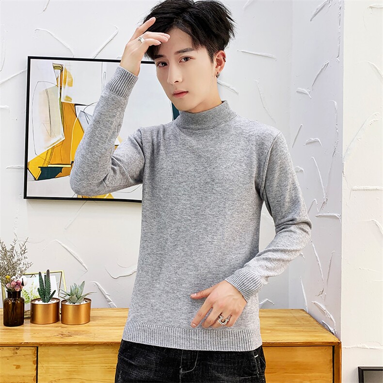 跑量款新款半高领针织衫毛衣403-1-M001-M到3XLP20-4XL到5XL-P25,男装针织衫/毛衣,星座1018