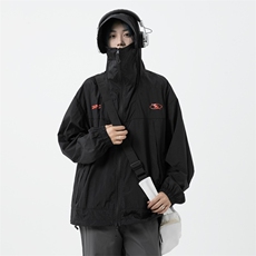 MA290-P57双拉链机能户外轻薄薄款凉感印花防晒衣夹克男女同款，男装夹克，星座1611A