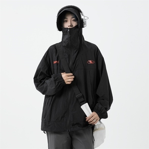 MA290-P57双拉链机能户外轻薄薄款凉感印花防晒衣夹克男女同款图片