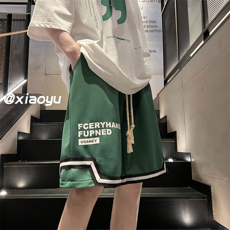 XZ616 夏季新款麻绳篮球短裤休闲五分裤 TY358 P45控55图片