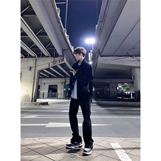 拿图不拿货cleanfit毛边黑色牛仔裤微喇叭裤子KZA21-P48，男装牛仔裤，星座1007（原301D）