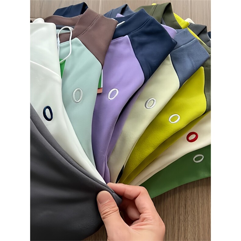 高品秋冬双面德绒轻量保暖插肩袖磨毛打底长袖T恤男女A1152-P40,男装T恤,星座1505
