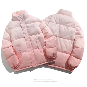 平铺新款渐变棉衣男女立领棉服棉袄面包服外套3351-P80 控118图片