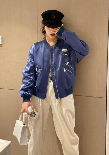 春季棒球服，，女装，玉米青豆