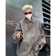 复古PU皮衣痞帅机车夹克FY169P78，男装夹克，星座1116-2