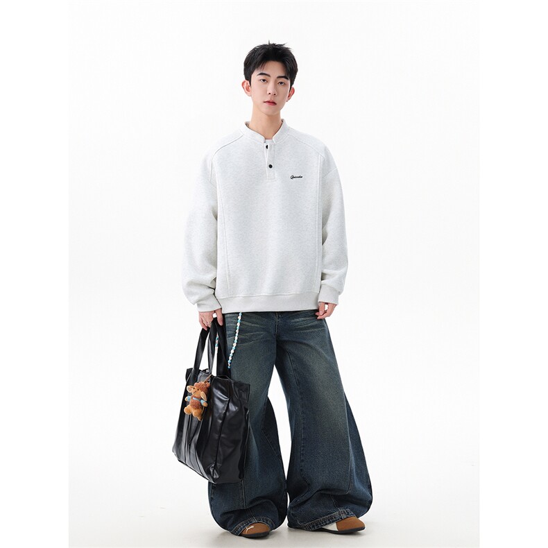 亨利领刺绣卫衣222-2-W119-P58卖88400G,男装卫衣,星座222-2（原202-8）